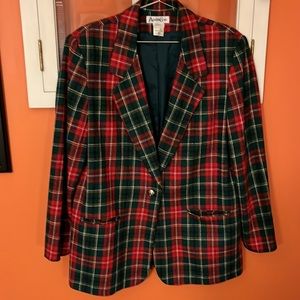 Vintage Tartan Blazer